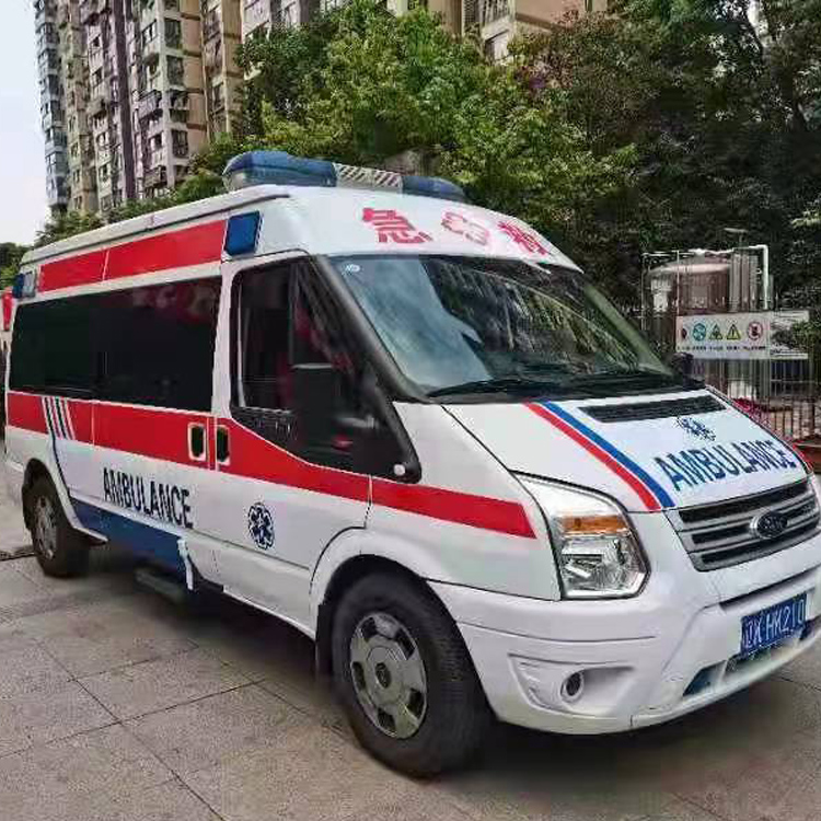双牌长途救护车护送病人返乡